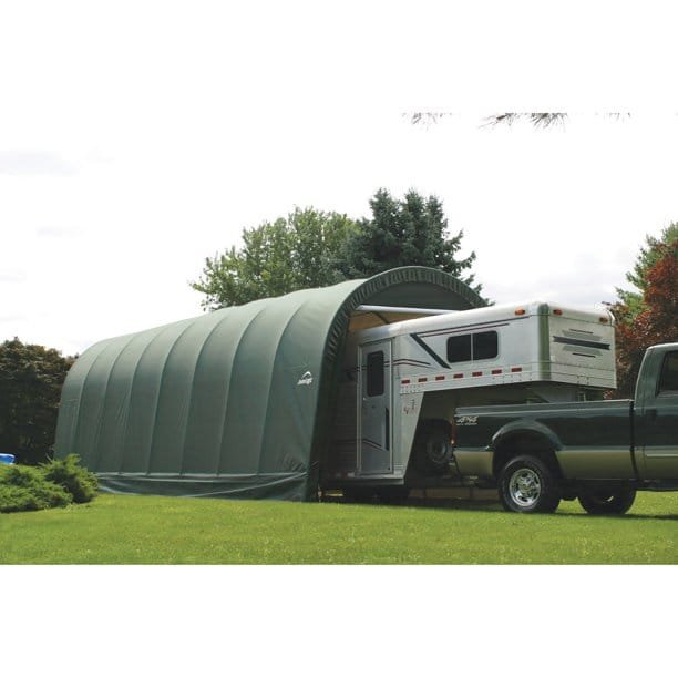 ShelterLogic 15 x 28 x 12 Round Top Shelter