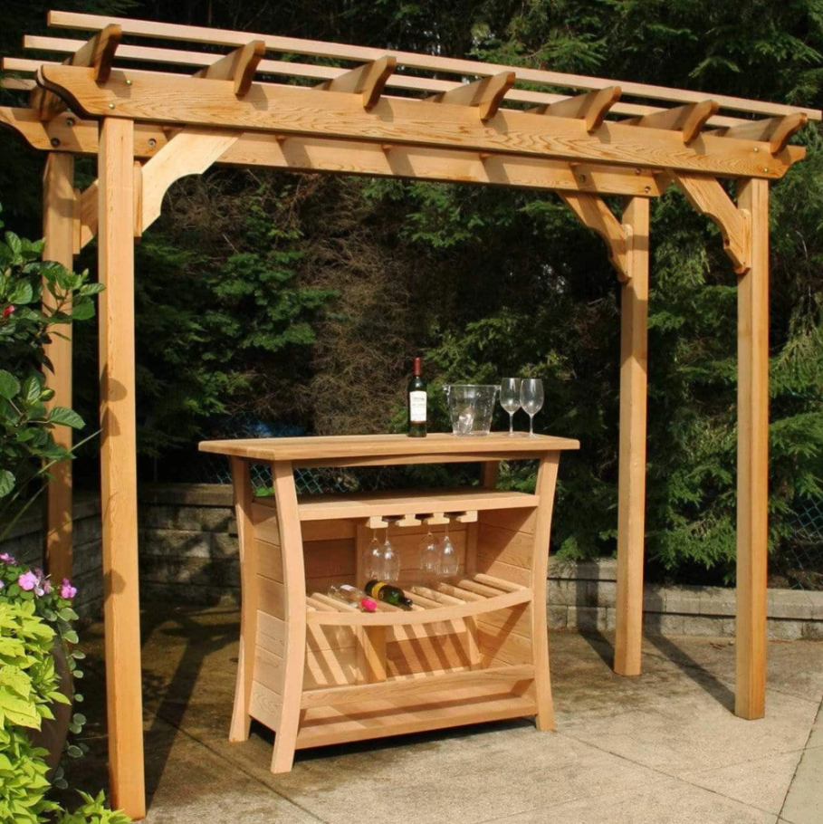 Creekvine Designs Red Cedar Monterrey Pergola