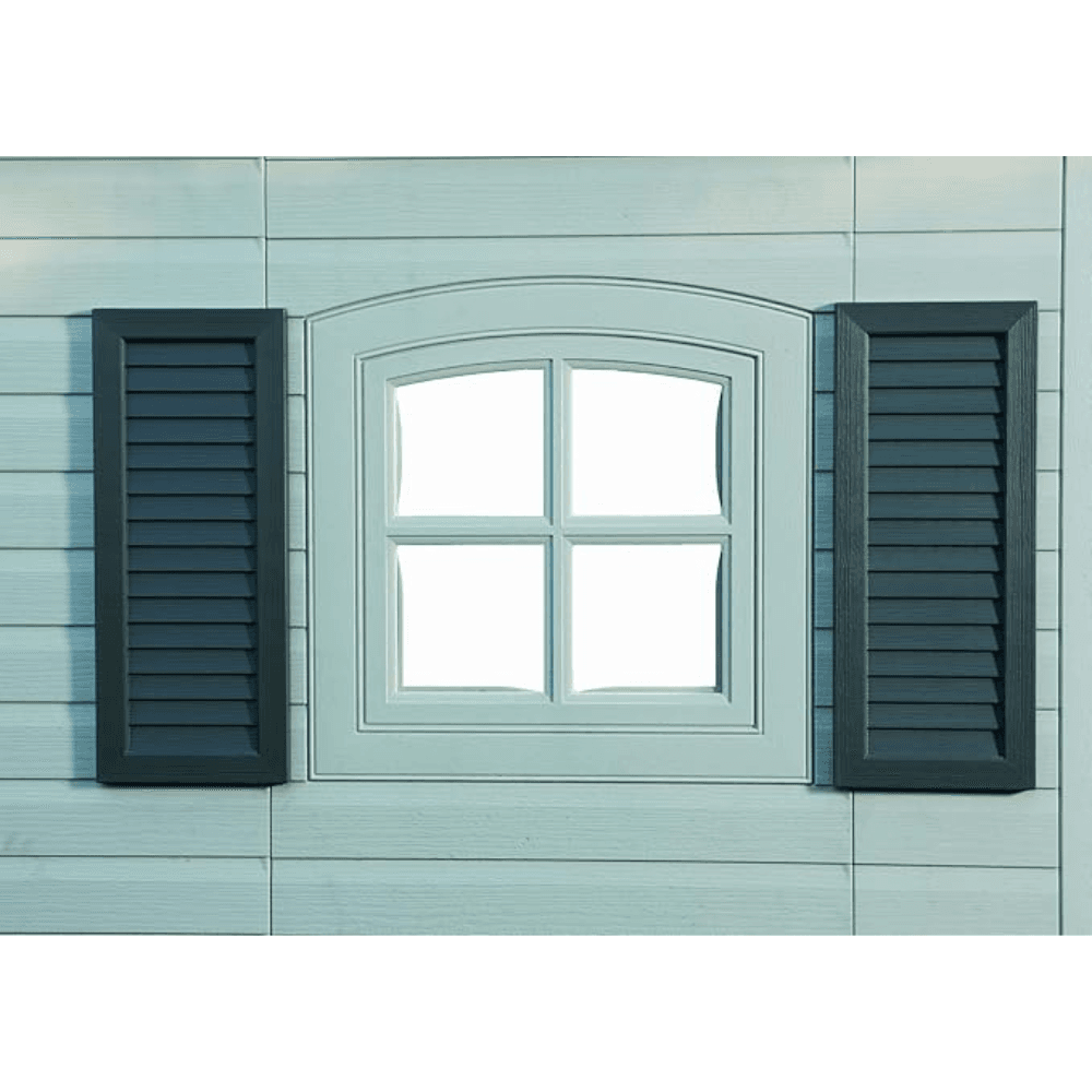 Lifetime 8×10 Outdoor Plastic Shed W/ Floor and Windows (60238)