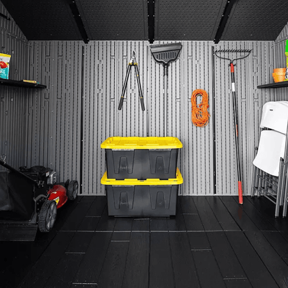 Lifetime 10′ x 8′ Outdoor Storage Shed, Gray