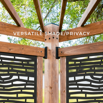 Backyard Discovery Verona Cedar Cabana Pergola