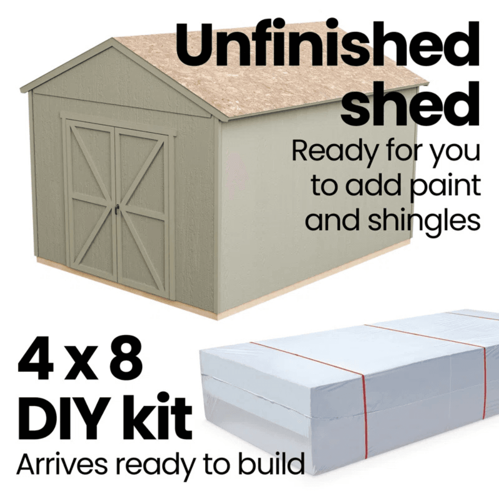 Rookwood 10 ft. W x 12 ft. D Wood Storage Shed With Floor