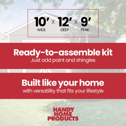 Rookwood 10 ft. W x 12 ft. D Wood Storage Shed With Floor