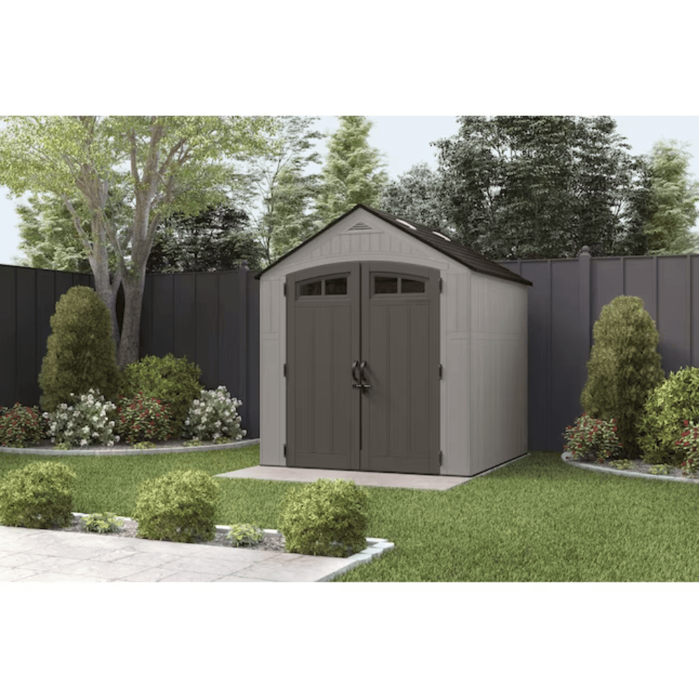 CRAFTSMAN 7-ft x 7-ft Craftsman Resin Storage Shed (Floor Included)