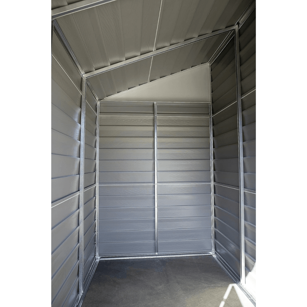 Arrow 4-ft x 7-ft Yardsaver Galvanized Steel Storage Shed