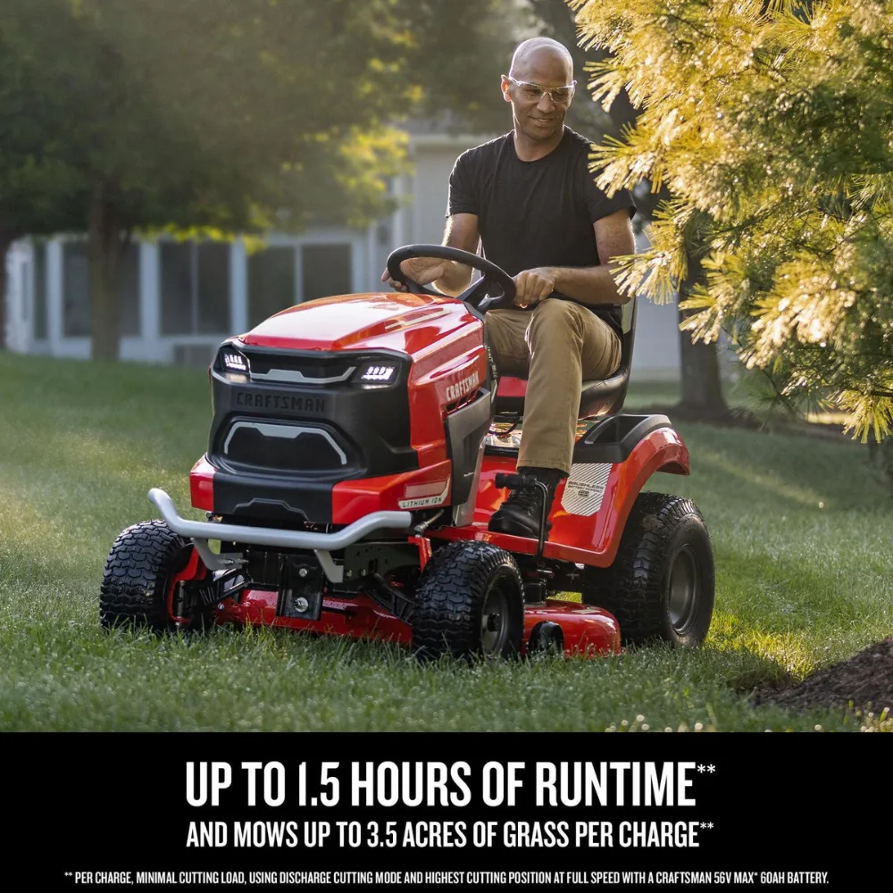Craftsman CMCRM233303 42 in. Electric 56 V Battery Riding Mower Kit