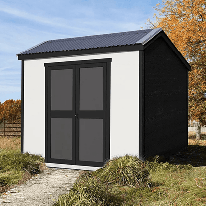 Gardena 8′ x 6′ Outdoor Wood Utility Shed
