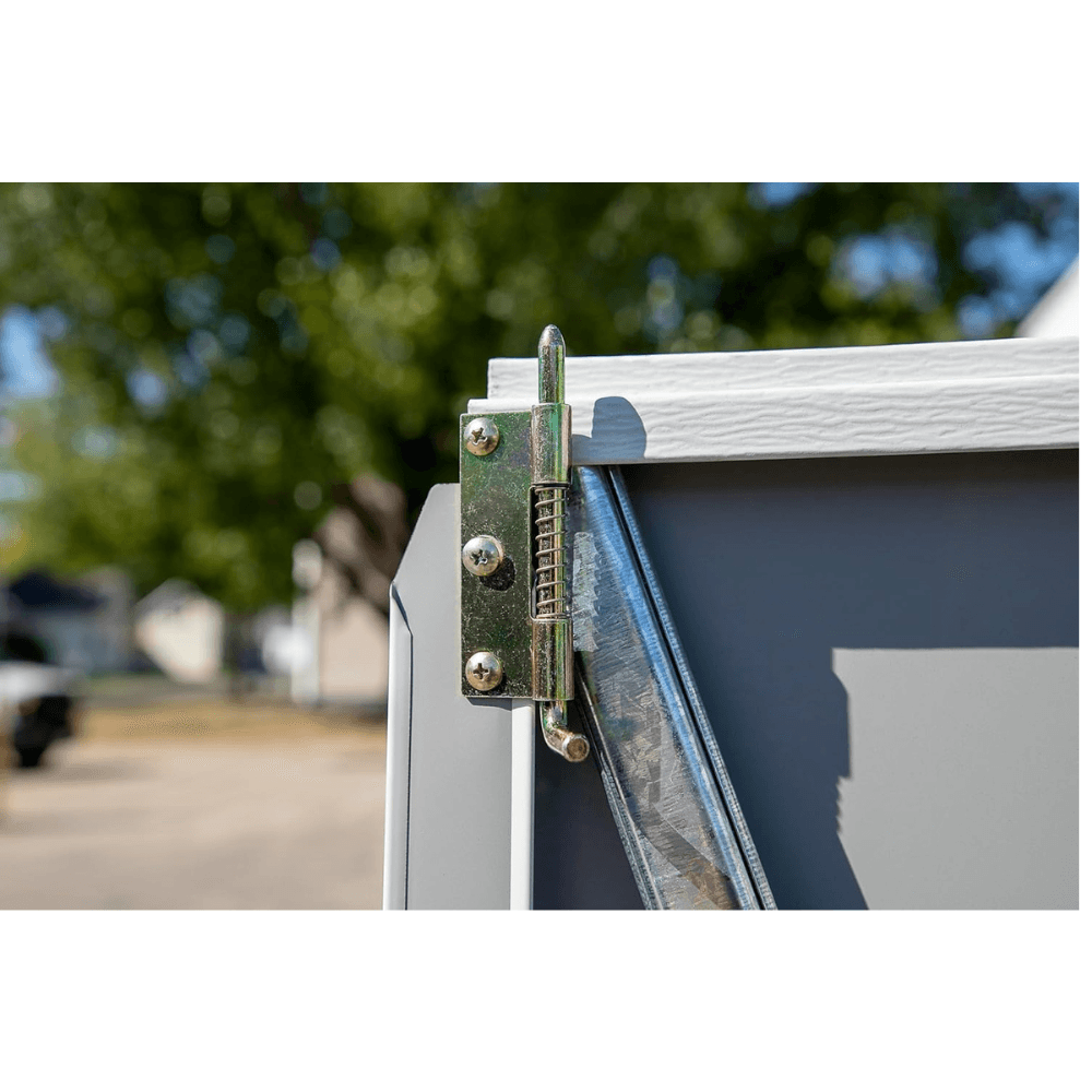 Arrow 4-ft x 7-ft Yardsaver Galvanized Steel Storage Shed