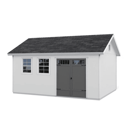 Scarsdale 12 ft. W x 16 ft. D Wood Storage Shed