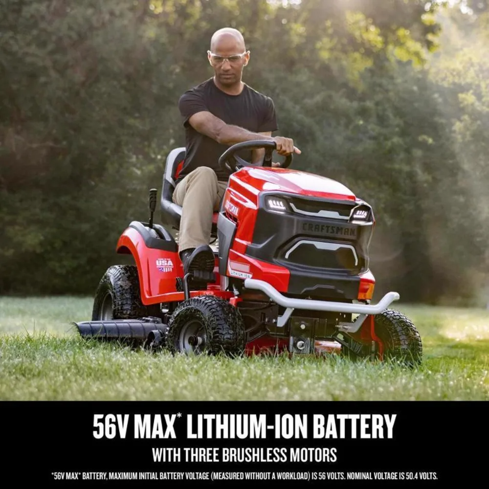 Craftsman CMCRM233303 42 in. Electric 56 V Battery Riding Mower Kit