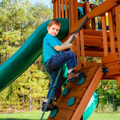 Gorilla Playsets Empire Extreme Wooden Swing Set
