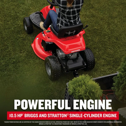 CRAFTSMAN R110 30-Inches 10.5 -HP Single cylinder Gas Riding lawn mower