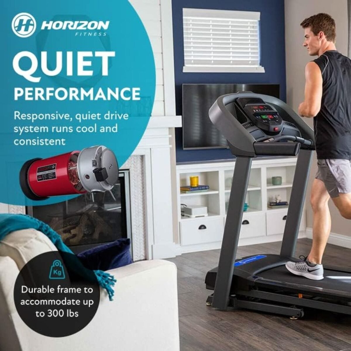 Horizon Fitness T101 Treadmill