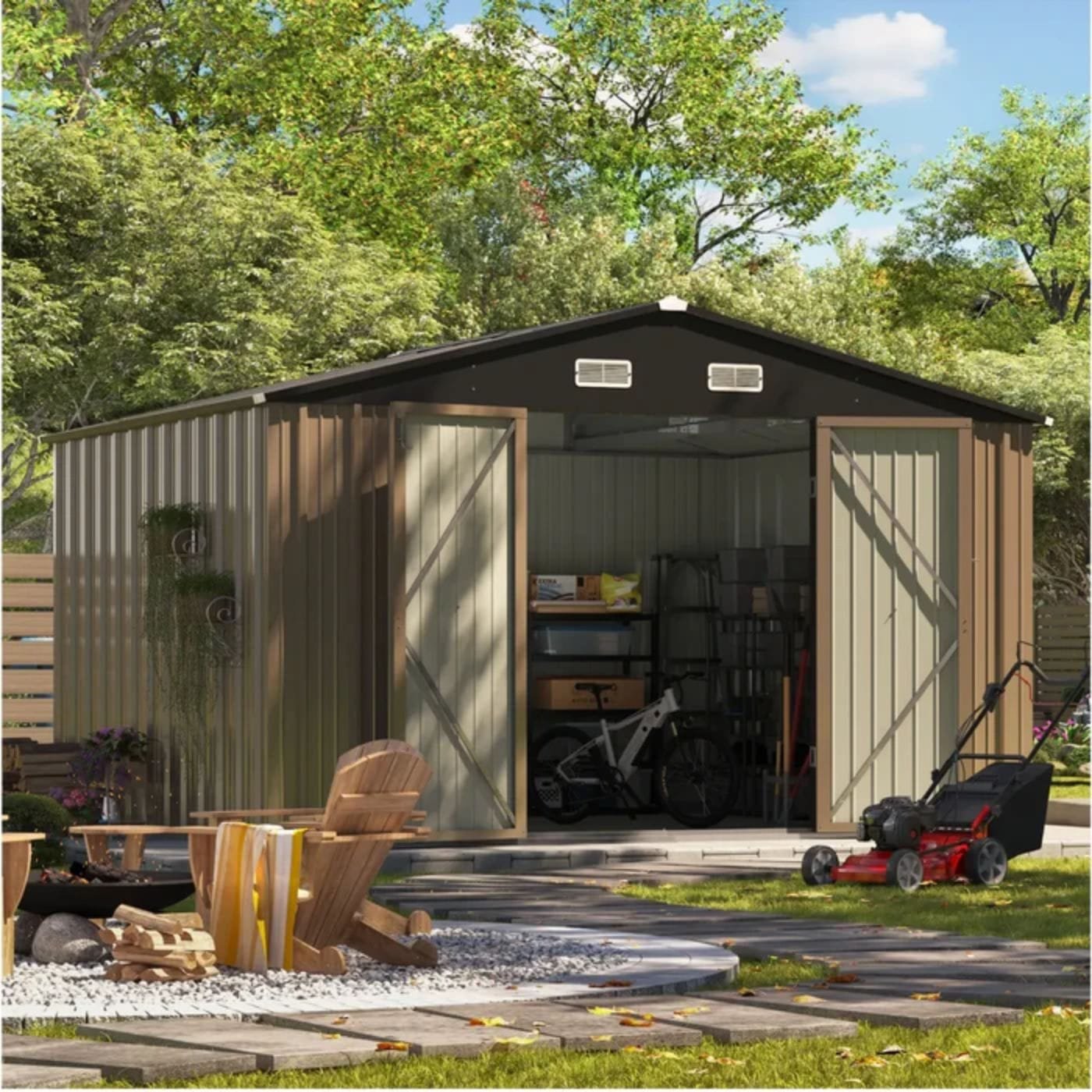Patiowell 10×8 Shed with Windows