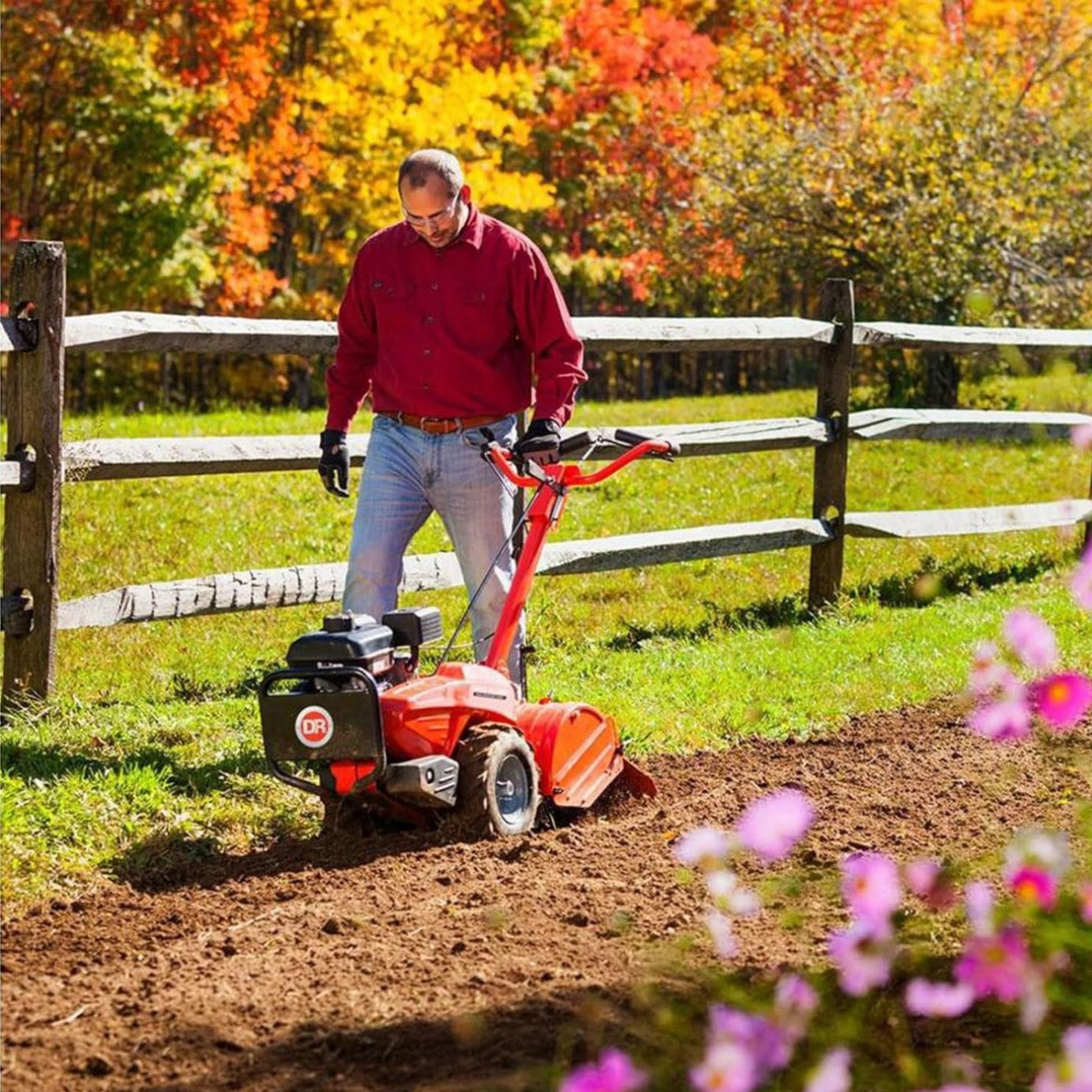 Safford Equipment DR Rear Tine Rototiller #TW19118BMN