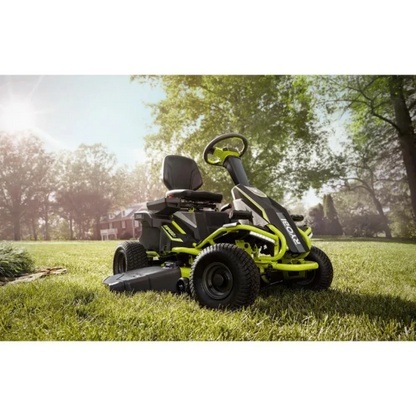 RYOBI 38 in. 100 Ah Battery Electric Rear Engine Riding Lawn Mower