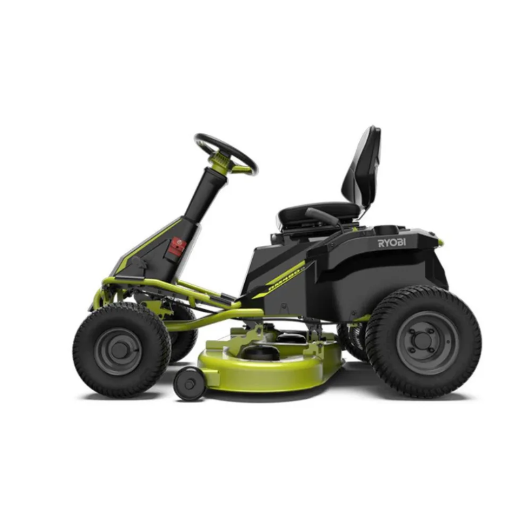 RYOBI 38 in. 100 Ah Battery Electric Rear Engine Riding Lawn Mower