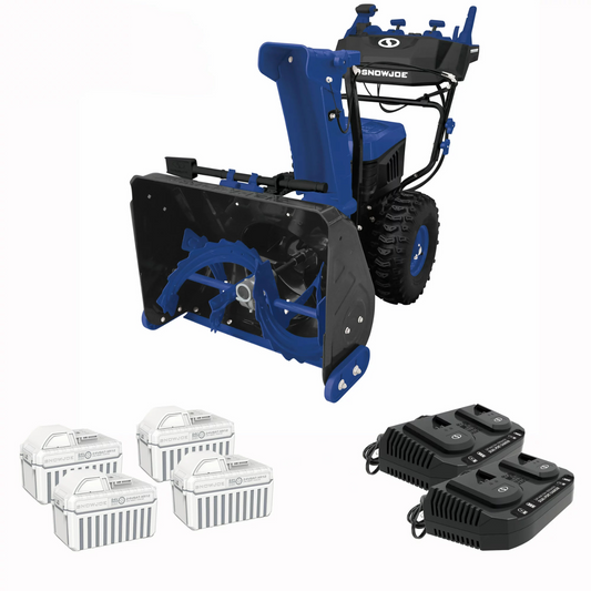 Snow Joe 96V 24″ Cordless Self-Propelled Dual-Stage Snow Blower