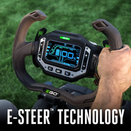 EGO POWER+ Z6 e-Steer 22 HP 42-Inches 56-volt Lithium ion Electric Zero-Turn Riding lawn mower