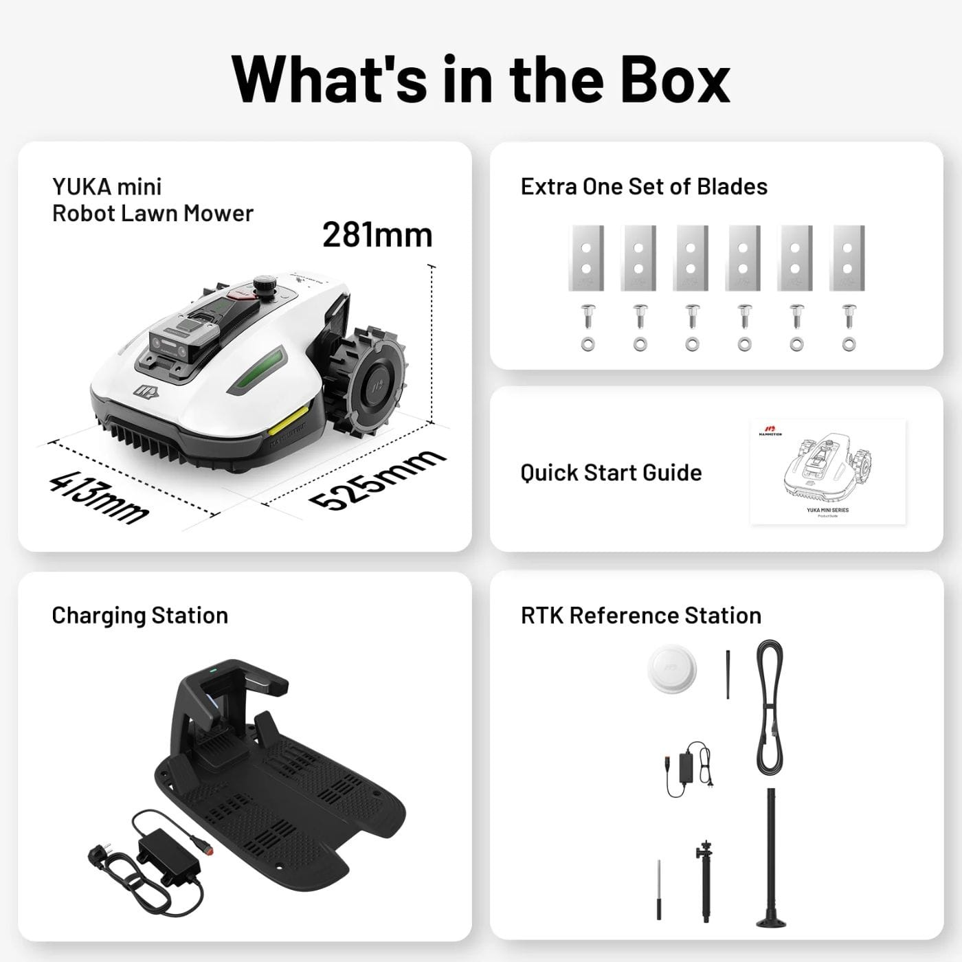 Mammotion YUKA 600 mini Robot Lawn Mower