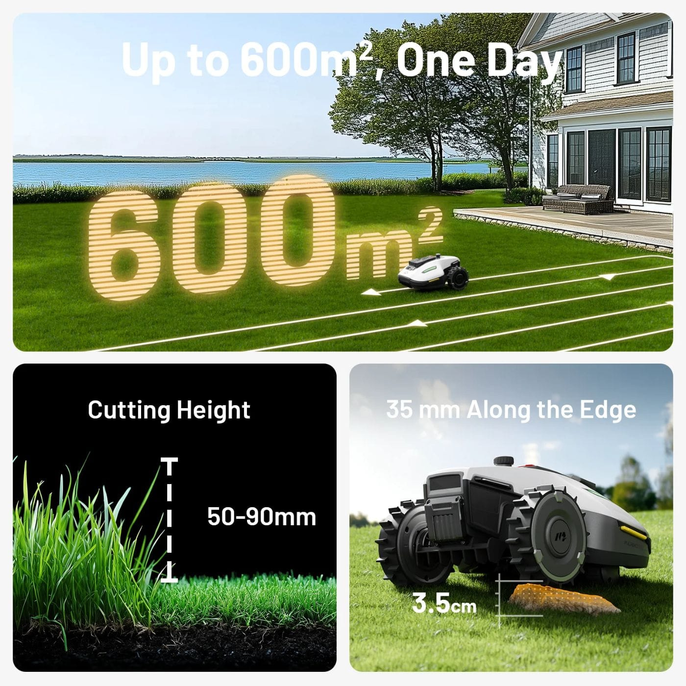 Mammotion YUKA 600 mini Robot Lawn Mower