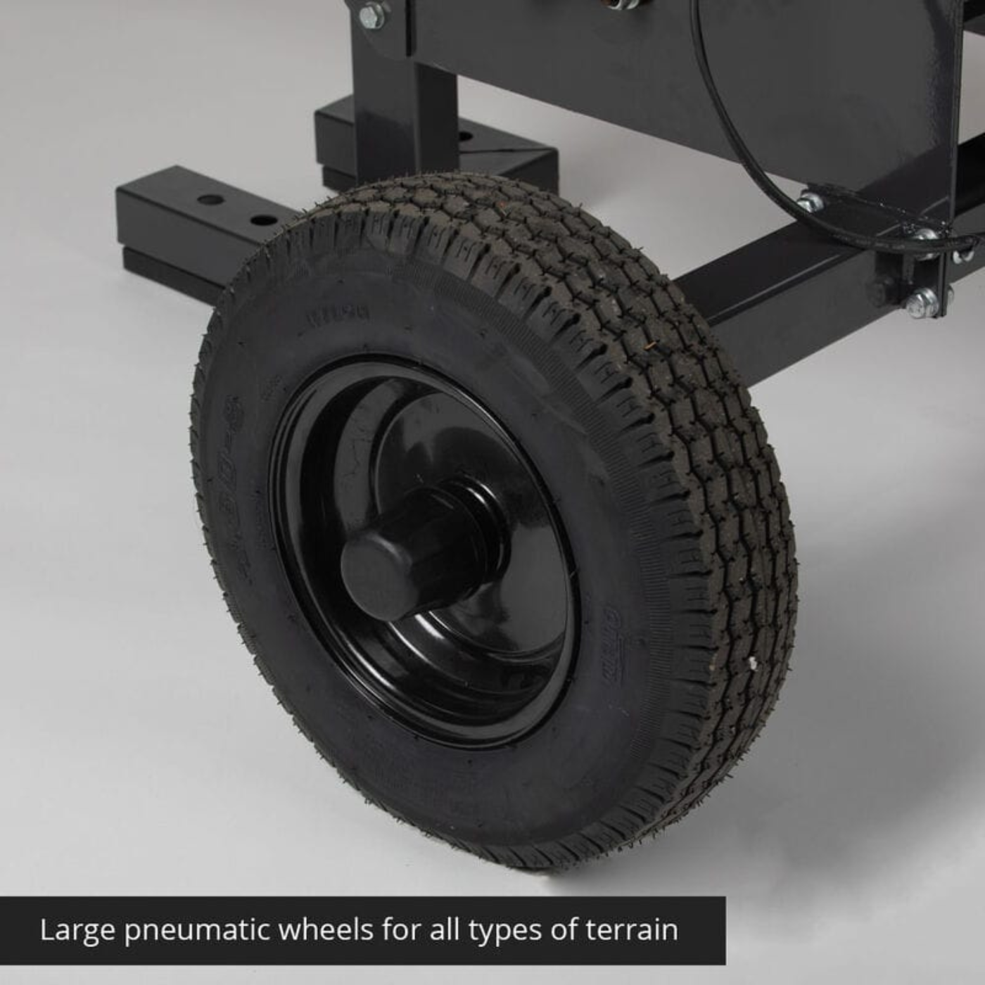 Titan Attachments 420cc 5in Diameter Tow-Behind Wood Chipper Shredder