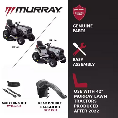 Murray MT100 42 in. 13.5 HP 500cc E1350 Series Briggs and Stratton Engine 6-Speed