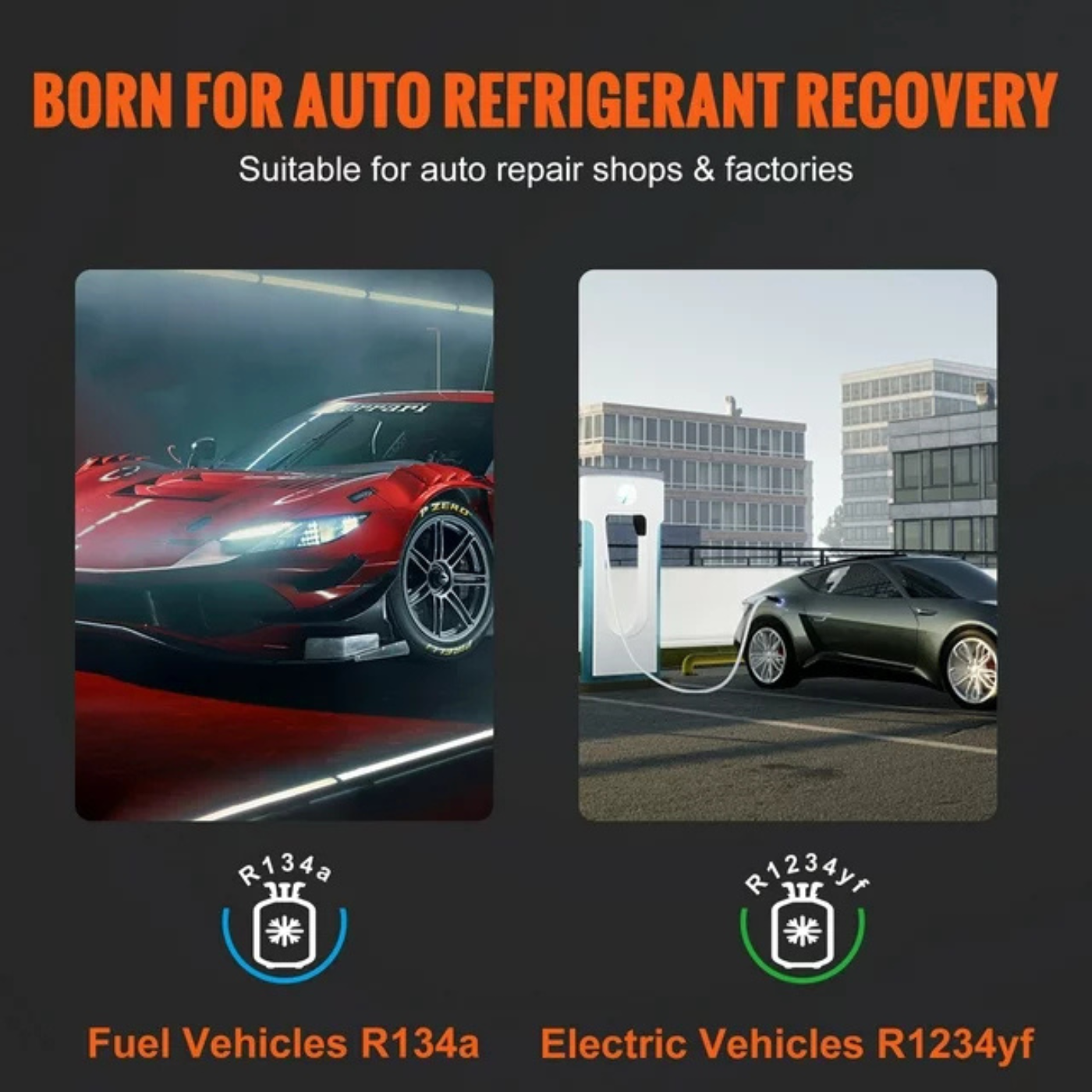 Bentism Refrigerant Recovery Machine All-in-One
