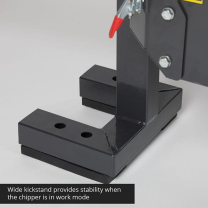 Titan Attachments 420cc 5in Diameter Tow-Behind Wood Chipper Shredder