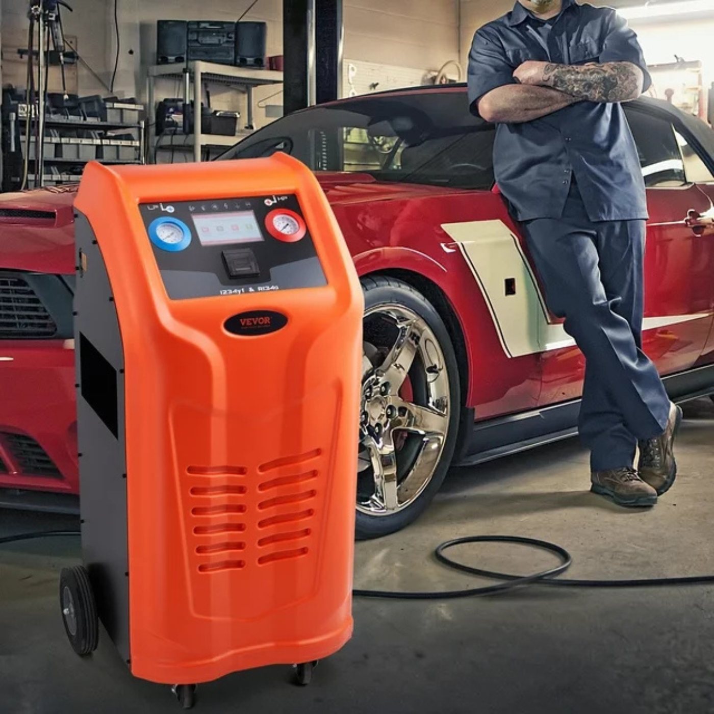 Bentism Refrigerant Recovery Machine All-in-One