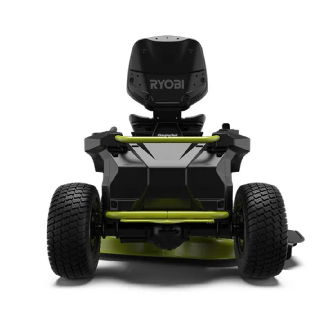 RYOBI 38 in. 100 Ah Battery Electric Rear Engine Riding Lawn Mower