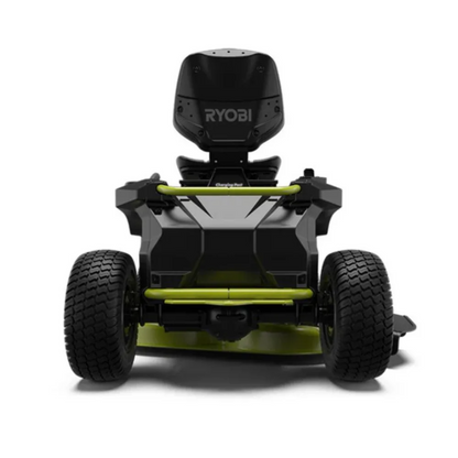 RYOBI 38 in. 100 Ah Battery Electric Rear Engine Riding Lawn Mower