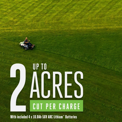 EGO Power+ZT4204L 42-Inch 56-Volt Lithium-ion Cordless Z6 Zero Turn Riding Mower