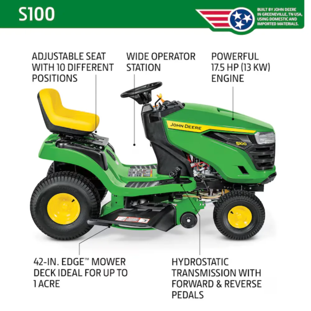 John Deere S100
