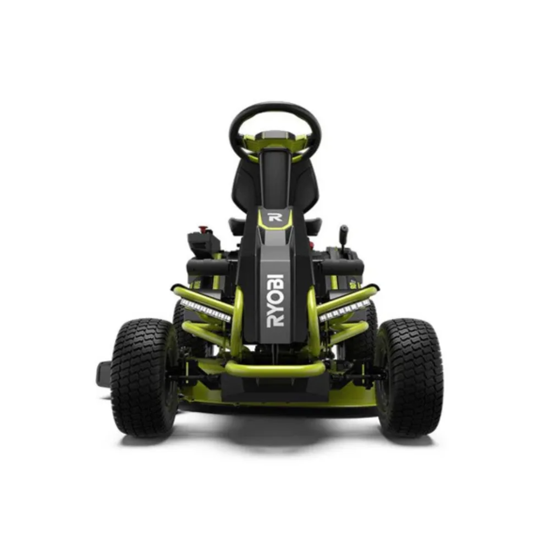 RYOBI 38 in. 100 Ah Battery Electric Rear Engine Riding Lawn Mower