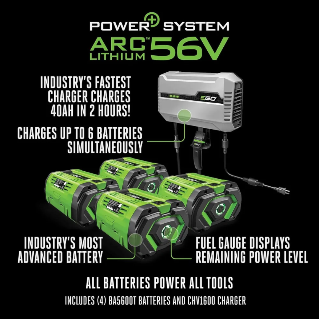 EGO Power+ZT4204L 42-Inch 56-Volt Lithium-ion Cordless Z6 Zero Turn Riding Mower