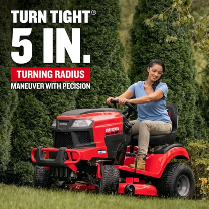 CRAFTSMAN 42-in 20-HP V-Twin Riding Lawn Mower