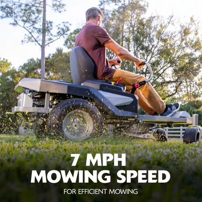 Cruz 42 in. 19.0 HP 540cc EX1900 Series Briggs and Stratton Engine Dual Hydrostatic