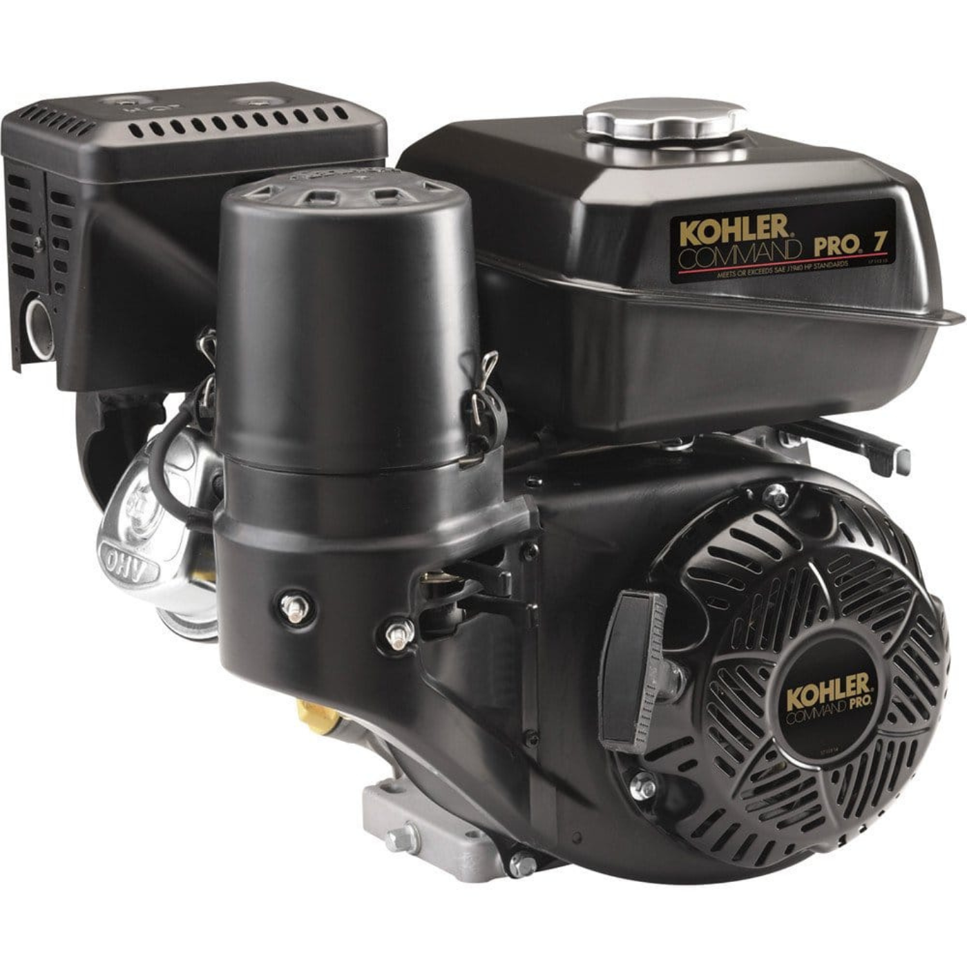 Detail K2 OPT118 18 in. 7 HP Trencher with kohler CH270 Command Pro Commercial Gas Engine