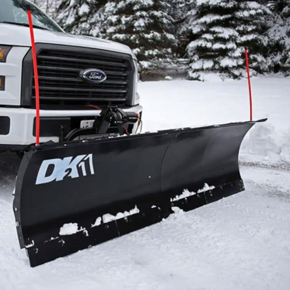 Detail K2 Universal 82 x 19″ SUV Truck Snow Plow Kit & Remote, 2″