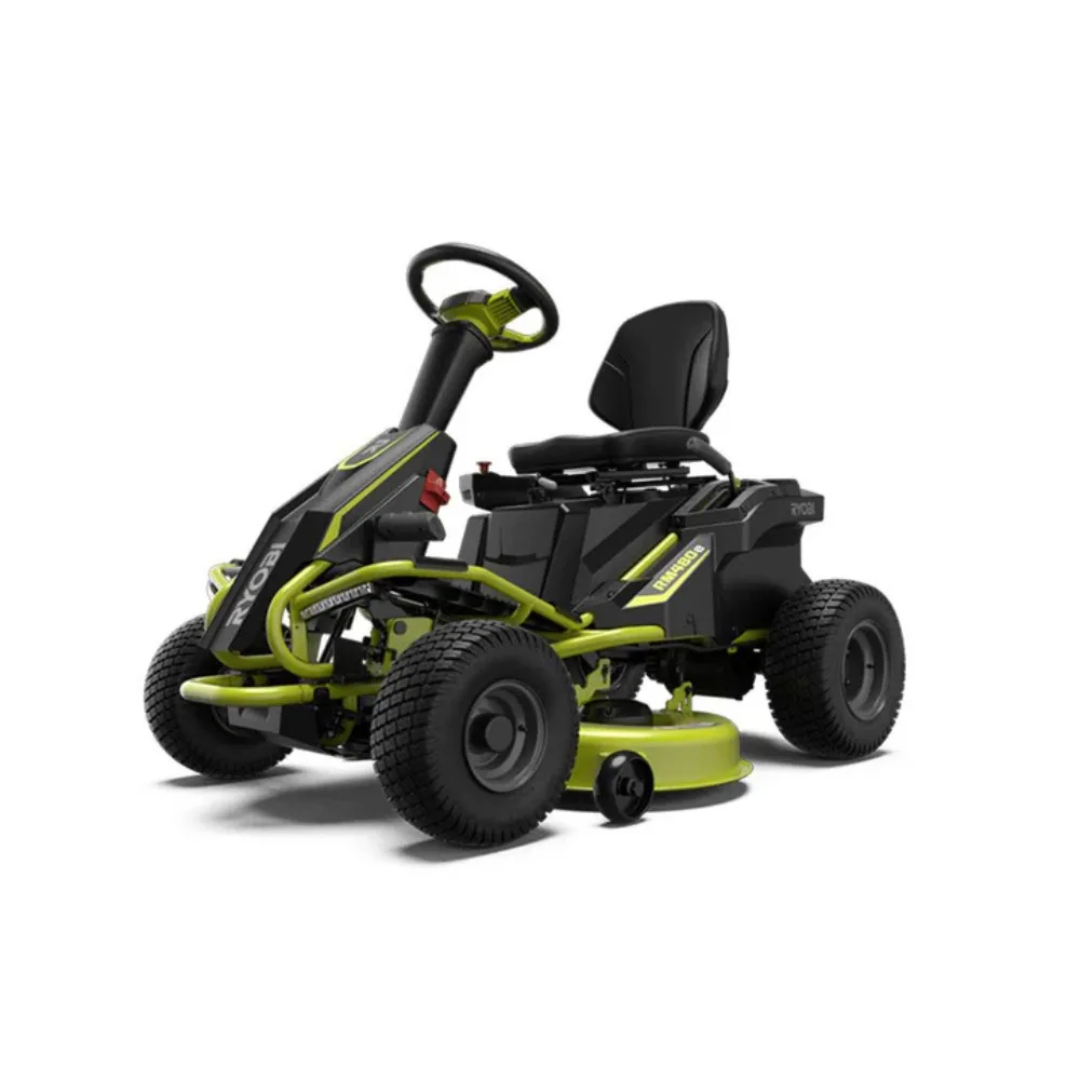 RYOBI 38 in. 100 Ah Battery Electric Rear Engine Riding Lawn Mower