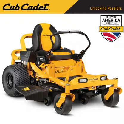 Cub Cadet Ultima ZT1 50 in. Fabricated Deck 23HP V-Twin Kawasaki FR Series