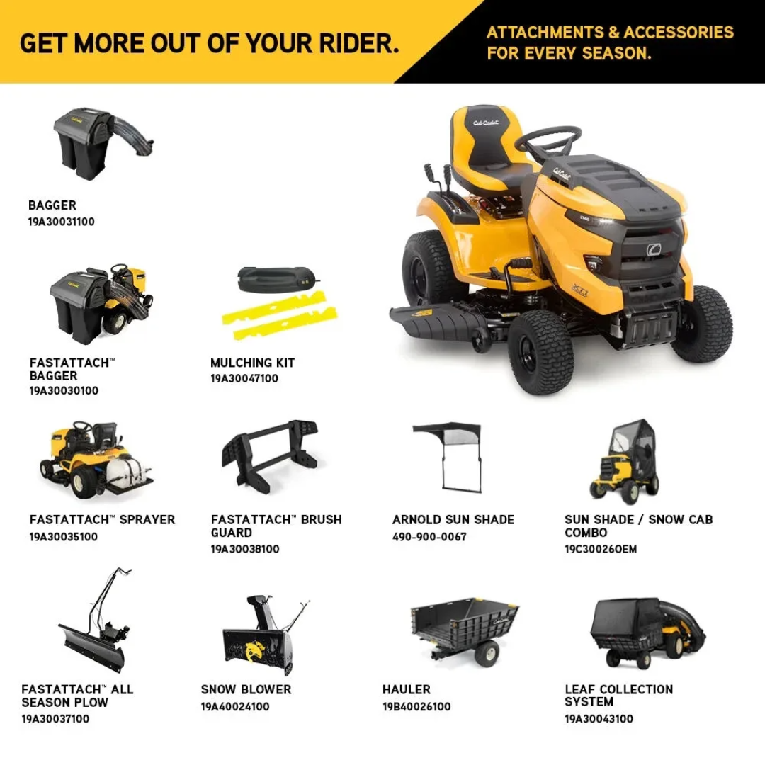 Cub Cadet XT1 Enduro LT 46 | 46in. Riding Lawn Tractor