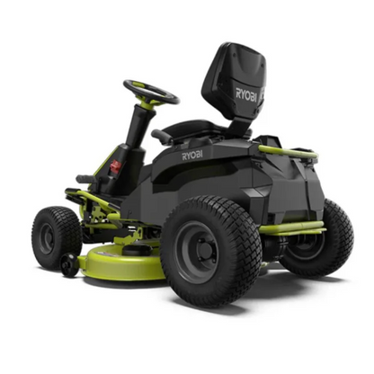 RYOBI 38 in. 100 Ah Battery Electric Rear Engine Riding Lawn Mower