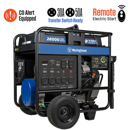Westinghouse 28,000 Peak Watt Home Backup Portable Generator