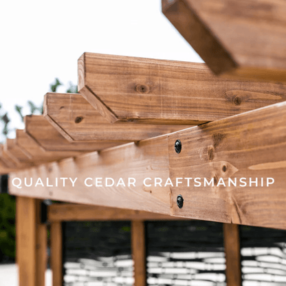 Backyard Discovery Verona Cedar Cabana Pergola