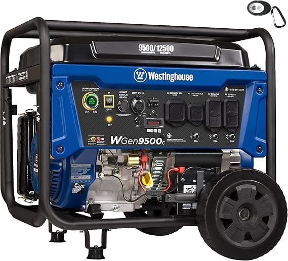 Westinghouse WGen9500c 12500 Watts