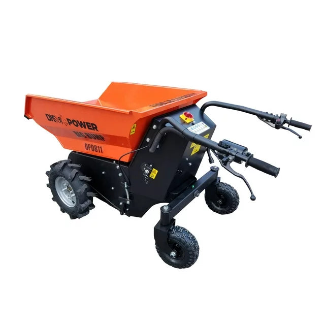 Detail K2 Big Dump 1100 Pound Electric Power Dump Cart