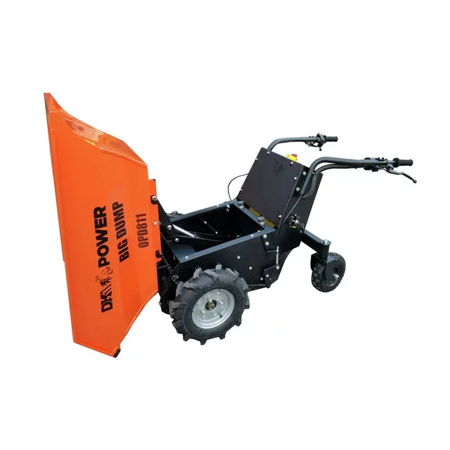 Detail K2 Big Dump 1100 Pound Electric Power Dump Cart