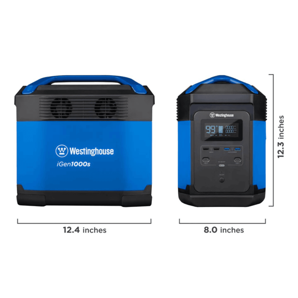 Westinghouse iGen1000s 592 Wh, 600 Running Watts, 1200 Peak Watts Power Station